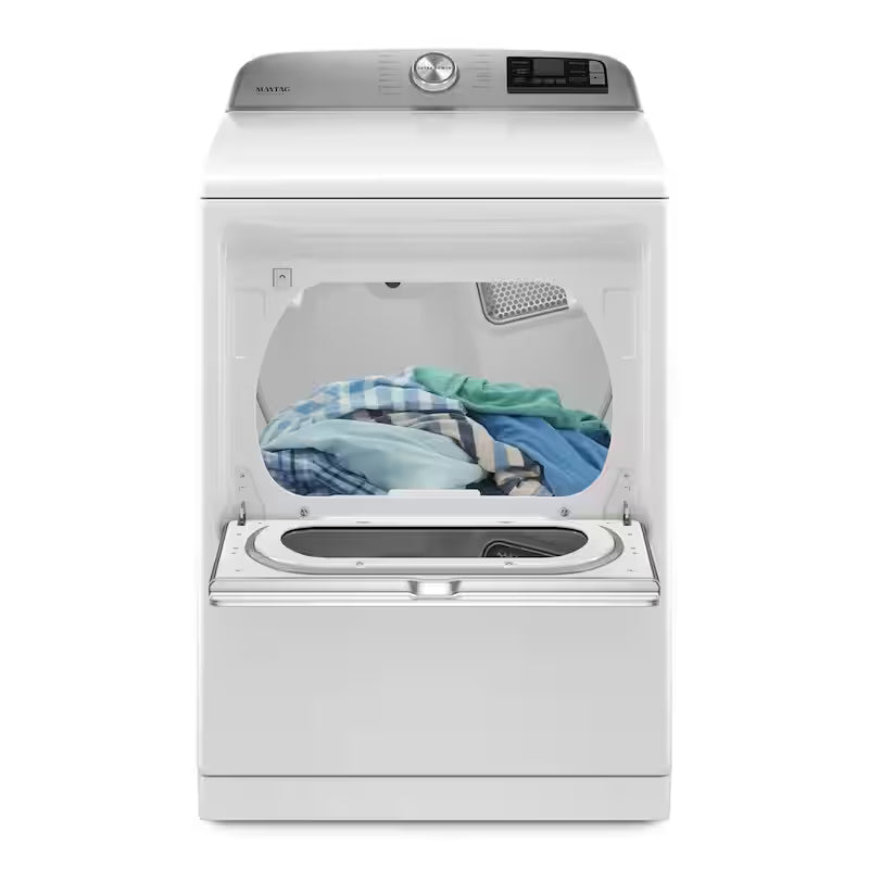 7.4 cu. ft. White Electric Vented Dryer with Steam L21860