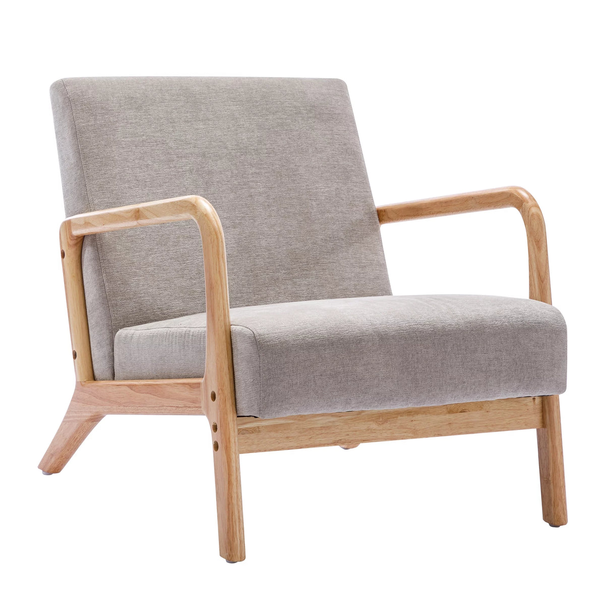 Mid Century Modern Chenille Accent Chair B62065