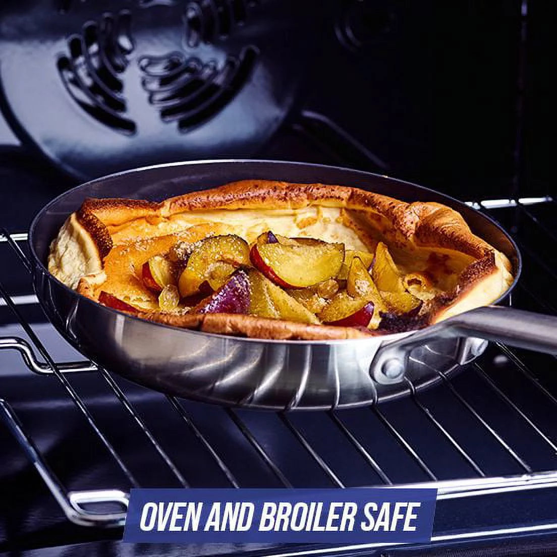 Ceramic Nonstick Chef's Pan with Lid T88287